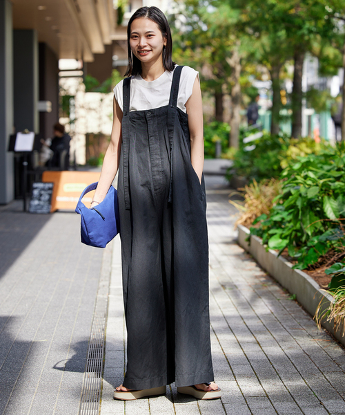 JOURNAL STANDARD（ジャーナルスタンダード）の「汗ジミ防止天竺ノースリーブ（Tシャツ/カットソー・レディース・グレー/ブラック/ホワイト/グリーン/イエロー・FREE）」の11枚目の写真