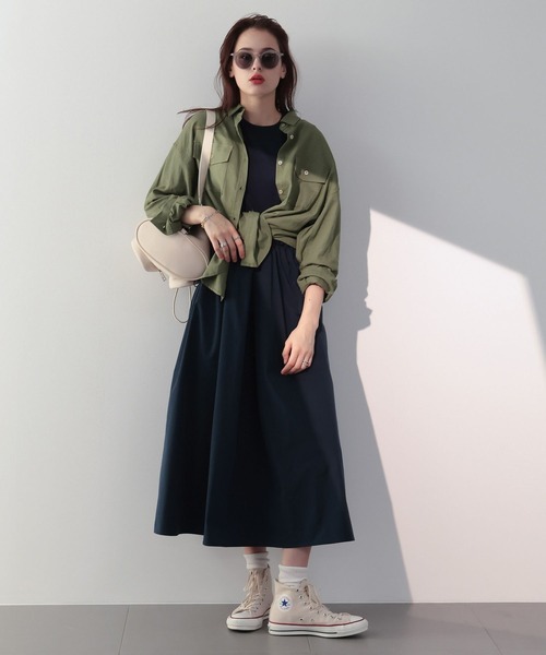 saloon(サルーン)の「SALOON(サルーン)/ ドッキングワンピース(ワンピース・レディース・ネイビー/ブラック/グレー・FREE)」の10枚目の写真