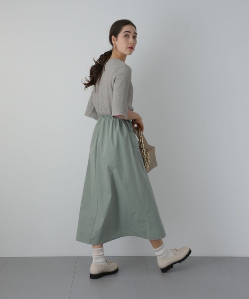 saloon(サルーン)の「SALOON(サルーン)/ ドッキングワンピース(ワンピース・レディース・ネイビー/ブラック/グレー・FREE)」の17枚目の写真