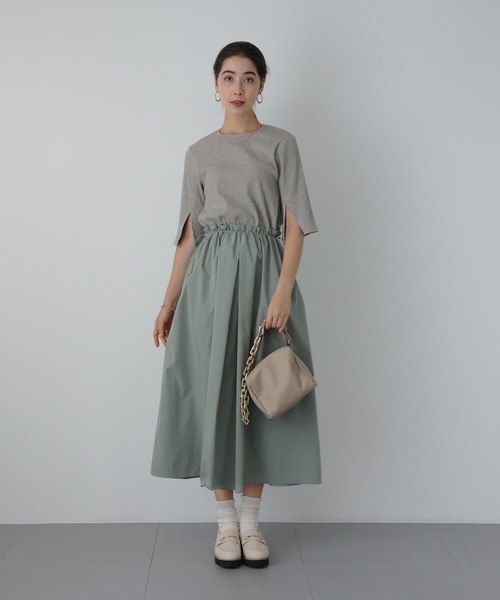 saloon(サルーン)の「SALOON(サルーン)/ ドッキングワンピース(ワンピース・レディース・ネイビー/ブラック/グレー・FREE)」の18枚目の写真