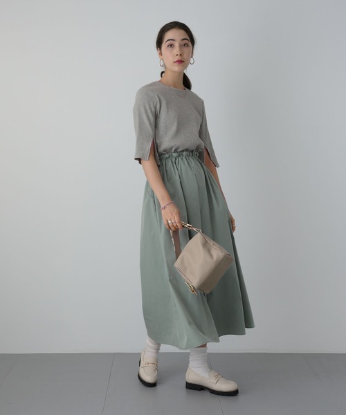 saloon(サルーン)の「SALOON(サルーン)/ ドッキングワンピース(ワンピース・レディース・ネイビー/ブラック/グレー・FREE)」の8枚目の写真