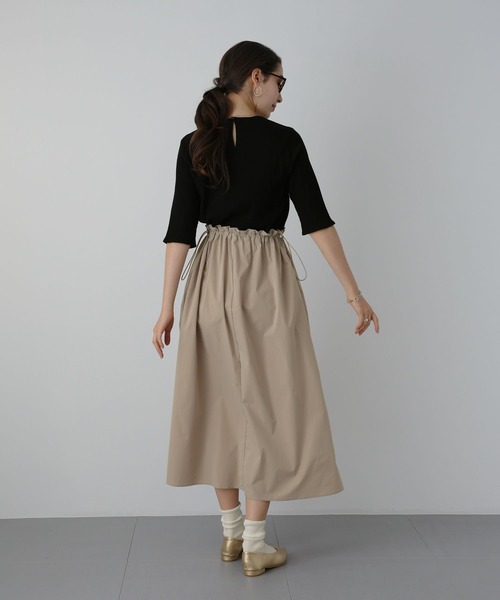 saloon(サルーン)の「SALOON(サルーン)/ ドッキングワンピース(ワンピース・レディース・ネイビー/ブラック/グレー・FREE)」の7枚目の写真