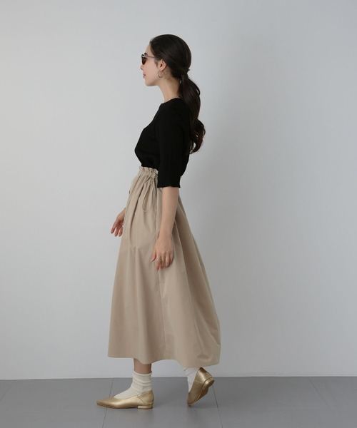 saloon(サルーン)の「SALOON(サルーン)/ ドッキングワンピース(ワンピース・レディース・ネイビー/ブラック/グレー・FREE)」の5枚目の写真