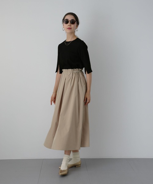 saloon(サルーン)の「SALOON(サルーン)/ ドッキングワンピース(ワンピース・レディース・ネイビー/ブラック/グレー・FREE)」の6枚目の写真