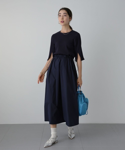 saloon(サルーン)の「SALOON(サルーン)/ ドッキングワンピース(ワンピース・レディース・ネイビー/ブラック/グレー・FREE)」の13枚目の写真