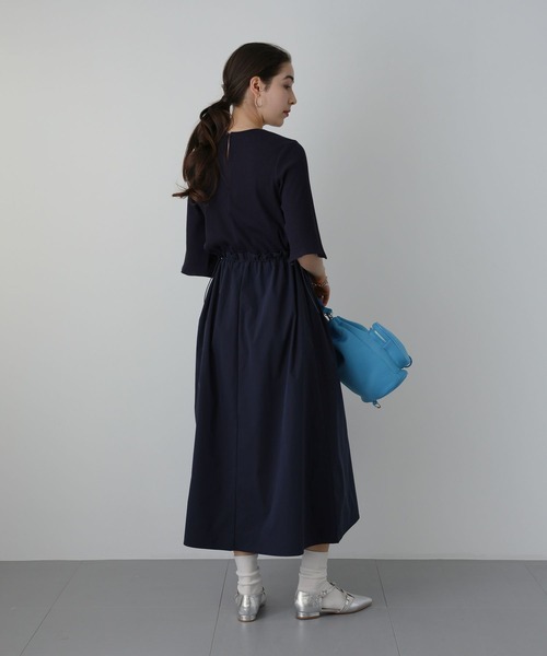 saloon(サルーン)の「SALOON(サルーン)/ ドッキングワンピース(ワンピース・レディース・ネイビー/ブラック/グレー・FREE)」の14枚目の写真