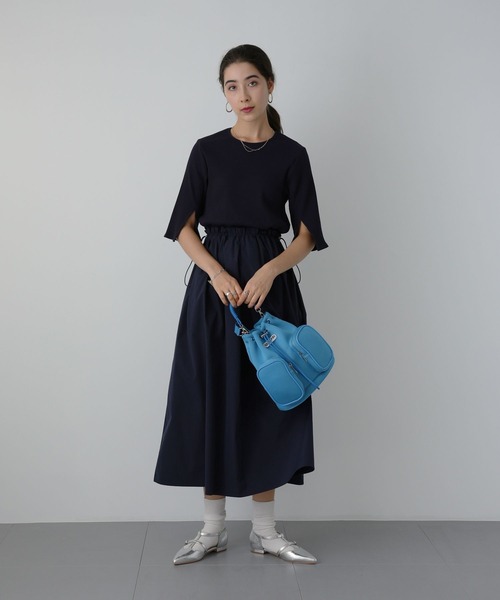 saloon(サルーン)の「SALOON(サルーン)/ ドッキングワンピース(ワンピース・レディース・ネイビー/ブラック/グレー・FREE)」の15枚目の写真