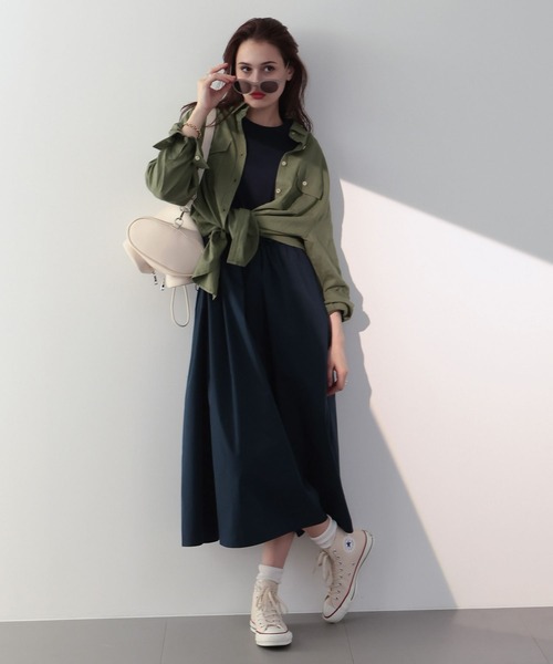 saloon(サルーン)の「SALOON(サルーン)/ ドッキングワンピース(ワンピース・レディース・ネイビー/ブラック/グレー・FREE)」の9枚目の写真