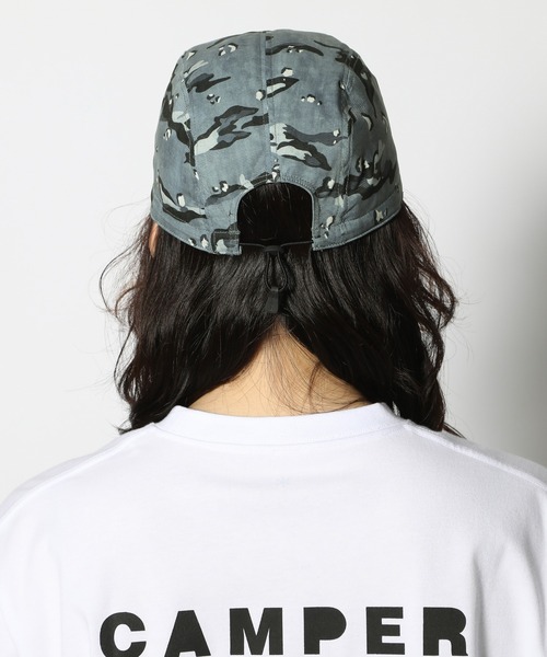 Snow Peak(スノーピーク)の「Printed Breathable Quick Dry Cap クイックドライ(キャップ・メンズ・グレー/カーキ・1/2)」の6枚目の写真