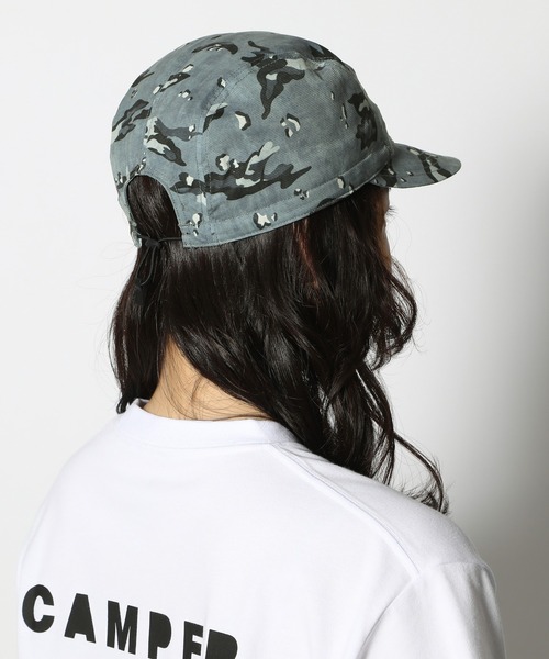 Snow Peak(スノーピーク)の「Printed Breathable Quick Dry Cap クイックドライ(キャップ・メンズ・グレー/カーキ・1/2)」の7枚目の写真