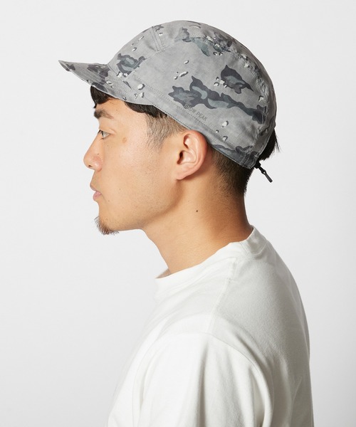 Snow Peak(スノーピーク)の「Printed Breathable Quick Dry Cap クイックドライ(キャップ・メンズ・グレー/カーキ・1/2)」の3枚目の写真