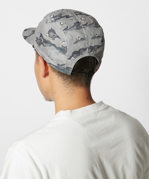 Snow Peak(スノーピーク)の「Printed Breathable Quick Dry Cap クイックドライ(キャップ・メンズ・グレー/カーキ・1/2)」の4枚目の写真