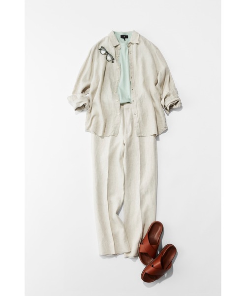 Banana Republic(バナナリパブリック)の「Riviera レザースライドサンダル(サンダル・メンズ・ブラック/ブラウン・9/8/10)」の10枚目の写真