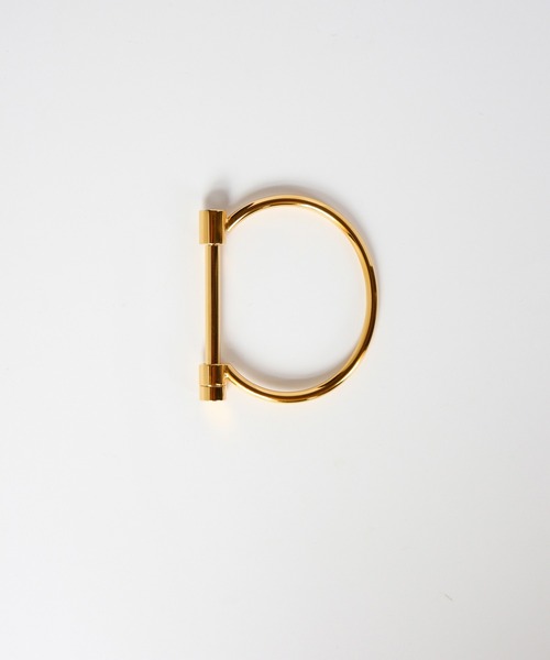 TUWAKRIM(トゥワクリム)の「【TUWAKRIM】バーバングル(バングル/リストバンド・レディース・ゴールド・MEDIUM)」の4枚目の写真