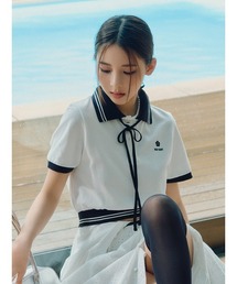 【LILY BROWN×MARY QUANT】バリエーションクロップドTシャツ LILY BROWN×MARY QUANT】クロップドTシャツ(Tシャツ・カットソー