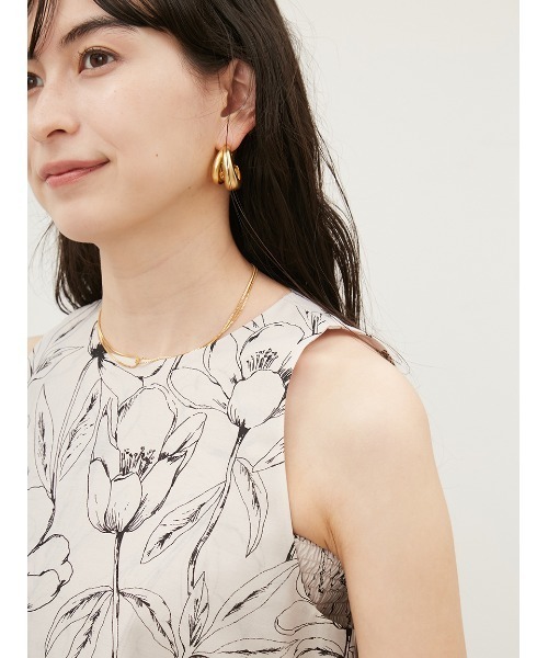 Mila Owen(ミラオーウェン)の「アメスリバルーンワンピース(ワンピース・レディース・その他/ブラック/ミント・1/0)」の14枚目の写真