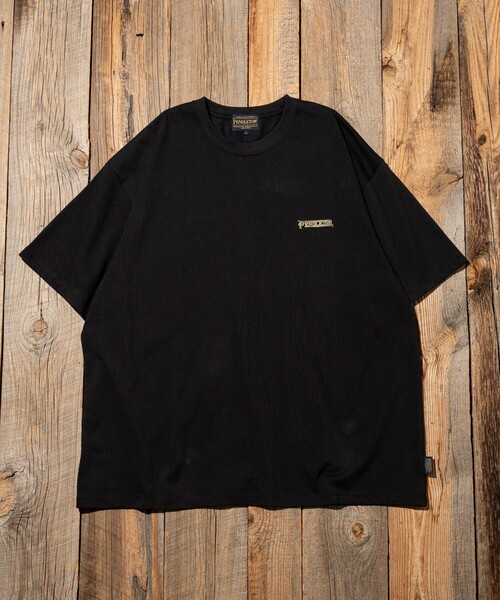 PENDLETON（ペンドルトン）の「PENDLETON/ペンドルトン 別注 バックプリント クルーネックTシャツ/刺繍ロゴ（Tシャツ/カットソー・メンズ・マスタード/オフホワイト/ブラック/オリーブ・MEDIUM/LARGE/SMALL）」の6枚目の写真