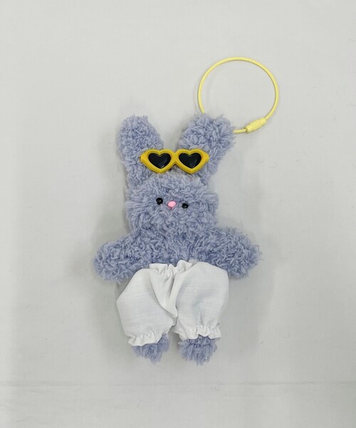 fredy emue（フレディエミュ）の「もけもけ手作りキット（チャーム・レディース・ブラック/ライトグレー/ホワイト/ミント/アイボリー/ラベンダー/グレイッシュブルー・FREE）」の6枚目の写真