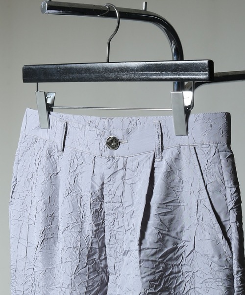 NILWAY（ニルウェイ）の「ワッシャー加工フレアパンツ/ワッシャーデザインフレアベルボトムパンツ（その他パンツ・メンズ・ライトグレー/ブラック・SMALL/LARGE/MEDIUM）」の13枚目の写真