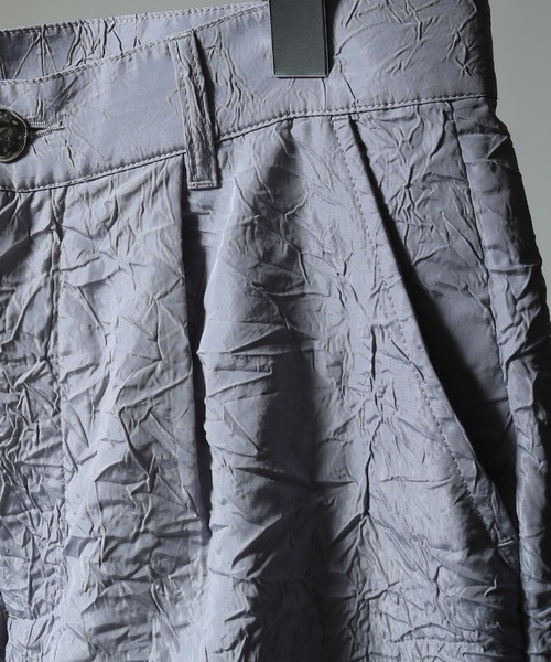NILWAY（ニルウェイ）の「ワッシャー加工フレアパンツ/ワッシャーデザインフレアベルボトムパンツ（その他パンツ・メンズ・ライトグレー/ブラック・SMALL/LARGE/MEDIUM）」の15枚目の写真