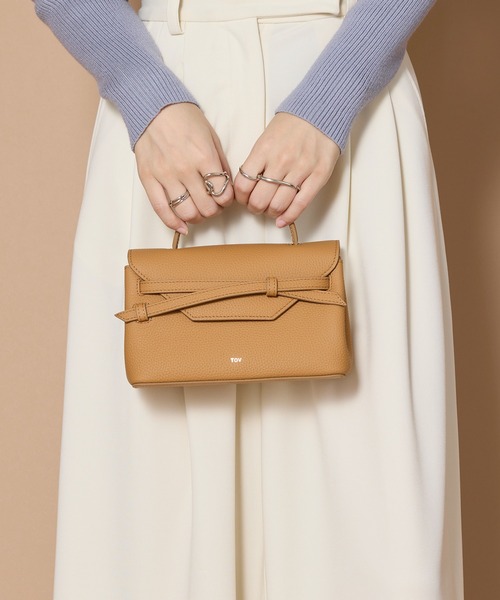 tov（トーヴ）の「【TOV】MIMI S / T25S07B527（ショルダーバッグ・レディース・アイボリー/ブラック/ベージュ/ブラウン/ピンク/キャメル/グレー・FREE）」の13枚目の写真