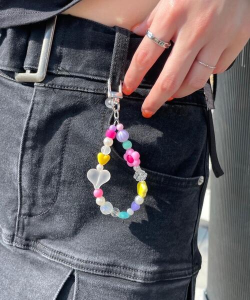 WEGO（ウィゴー）の「WEGO/ビーズフープキーホルダー（キーホルダー・レディース・その他2/その他1/その他3/その他5/その他6/その他7/その他4・FREE）」の6枚目の写真