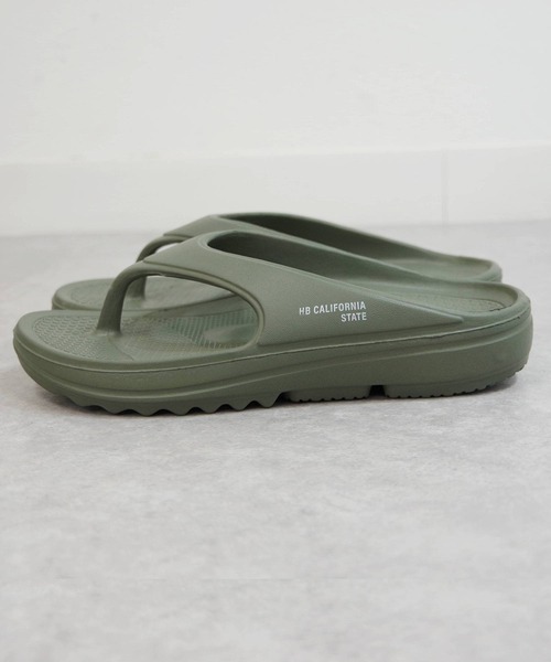 MEI(メイ)の「MEI/メイ トングサンダル フラットサンダル【241022】(サンダル・レディース・グレー/ブラック/オフホワイト/カーキ・23.5/22.5/25.5/26.5)」の11枚目の写真