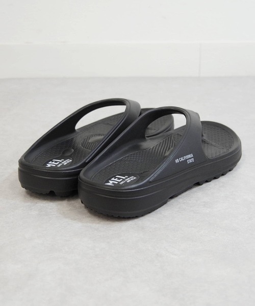 MEI(メイ)の「MEI/メイ トングサンダル フラットサンダル【241022】(サンダル・レディース・グレー/ブラック/オフホワイト/カーキ・23.5/22.5/25.5/26.5)」の5枚目の写真