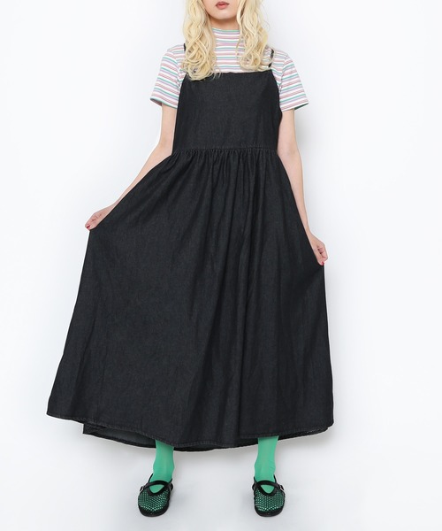 PUNYUS（プニュズ）の「マルチボーダーハイネックリブＴシャツ（Tシャツ/カットソー・レディース・オレンジ/ピンク・1/2/3/4）」の8枚目の写真