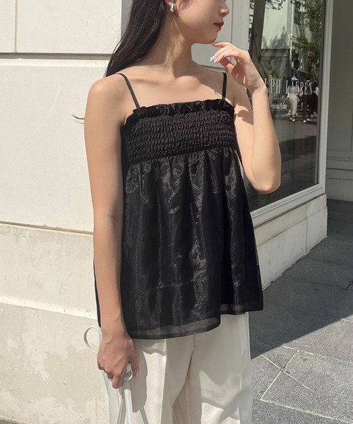 used品】 かぐれ ワイドオールインワン&クロップドブラウス