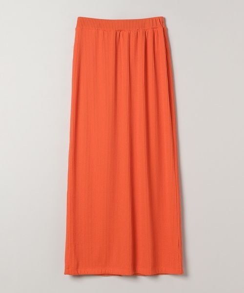 JEANASIS（ジーナシス）の「ラメリブナロースカート/126671（スカート・レディース・ブラック/ホワイト/レッド/オレンジ・FREE）」の4枚目の写真