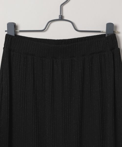 JEANASIS（ジーナシス）の「ラメリブナロースカート/126671（スカート・レディース・ブラック/ホワイト/レッド/オレンジ・FREE）」の12枚目の写真