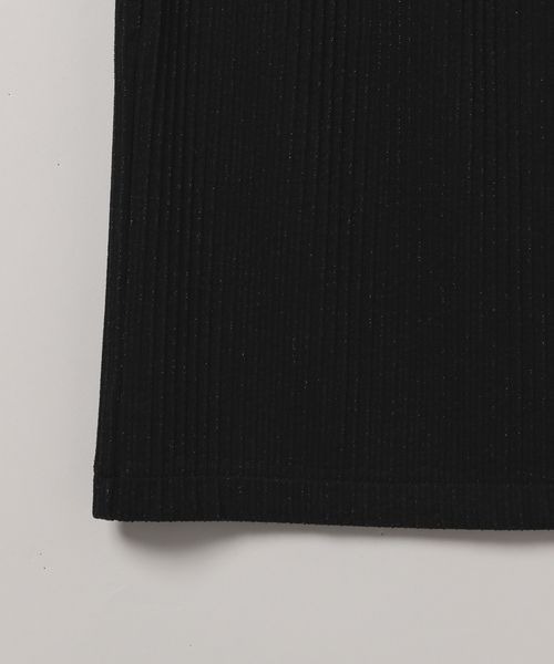 JEANASIS（ジーナシス）の「ラメリブナロースカート/126671（スカート・レディース・ブラック/ホワイト/レッド/オレンジ・FREE）」の13枚目の写真