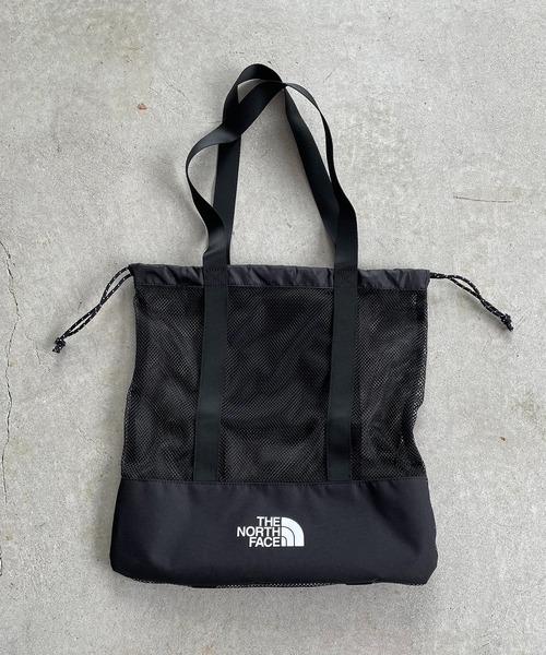 THE NORTH FACE（ザノースフェイス）の「【THE NORTH FACE】WL MESH BAG（トートバッグ・レディース・ブラック/ホワイト・FREE）」の7枚目の写真