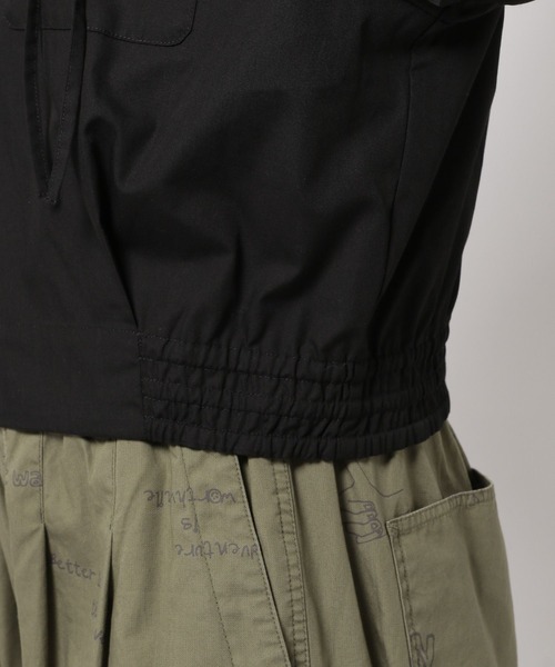 セール】クロップドZIPシャツ（シャツ/ブラウス）｜niko and