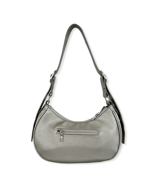 ANDGEEBEE（アンジービー）の「タックショルダーバッグ（ショルダーバッグ・レディース・シルバー/ブラック・FREE）」の3枚目の写真