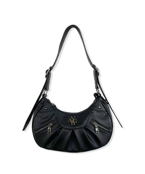 ANDGEEBEE（アンジービー）の「タックショルダーバッグ（ショルダーバッグ・レディース・シルバー/ブラック・FREE）」の16枚目の写真