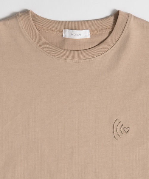 MUHET(ミュエータ)の「手書きアソートTシャツ(Tシャツ/カットソー・レディース・ベージュ/チャコールグレー/オフホワイト/レッド/ホワイト系その他・X-LARGE/MEDIUM)」の20枚目の写真