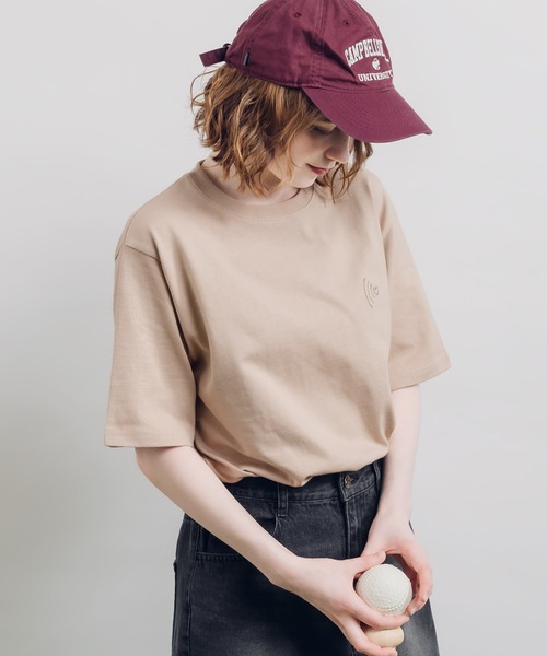 MUHET(ミュエータ)の「手書きアソートTシャツ(Tシャツ/カットソー・レディース・ベージュ/チャコールグレー/オフホワイト/レッド/ホワイト系その他・X-LARGE/MEDIUM)」の22枚目の写真