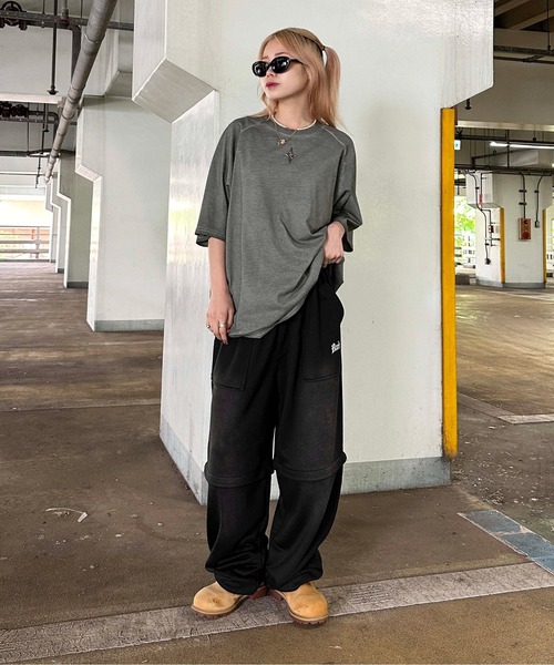 sedacle(セダクル)の「メタルプレート加工TEE(Tシャツ/カットソー・メンズ・ブラック/レッド/ブルー/チャコールグレー・LARGE/MEDIUM/SMALL)」の14枚目の写真