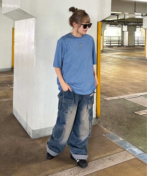 セール】メタルプレート加工TEE（Tシャツ/カットソー）｜sedacle