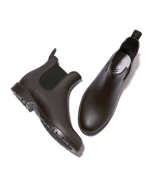 ROPE' PICNIC(ロペピクニック)の「【Wpc.】サイドゴアレインブーツ(レインシューズ・レディース・ダークブラウン/ブラック・M/L/S)」の10枚目の写真