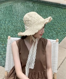 Teem Store | リボン付き ザツザイハット(ハット)