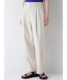human woman | 【3サイズ展開】◆麻ストレッチパンツ(その他パンツ)