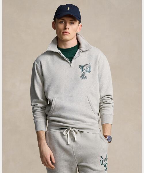 新品 ポロラルフローレン 現行タグ スウェット 67 グレー系 メンズ L 新品 ポロラルフローレン 現行タグ スウェット 67 グレー系