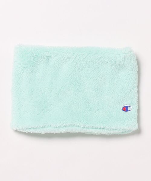 Champion(チャンピオン)の「Champion ボアネックウォーマー(ネックウォーマー/スヌード・キッズ・パープル/ミント/ベージュ/ブラウン/ピンク/ブラック・FREE)」の1枚目の写真