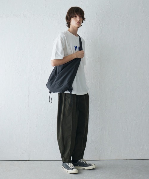 rehacer(レアセル)の「rehacer : 60/40 Cloth Frameless Bag / ロクヨン クロス フレームレスバッグ(ショルダーバッグ・メンズ・ブラック/ネイビー/レッド/ホワイト・FREE)」の7枚目の写真