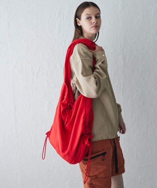 rehacer(レアセル)の「rehacer : 60/40 Cloth Frameless Bag / ロクヨン クロス フレームレスバッグ(ショルダーバッグ・メンズ・ブラック/ネイビー/レッド/ホワイト・FREE)」の8枚目の写真