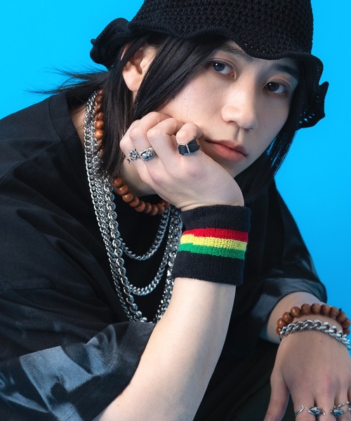 ★希少★ドゥーズィエムクラス　ハラコバングル Mckee Platero Coral Bangle 311 | ターコイズ・メンズシルバー