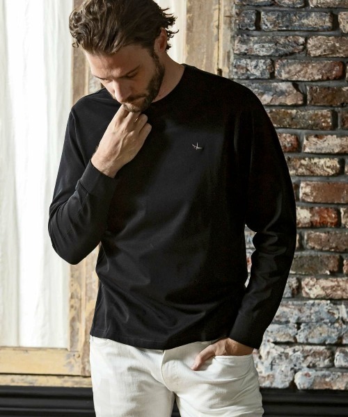 【セール】1PIU1UGUALE3 RELAX(ウノピゥウノウグァーレトレ リラックス)ラインストーンバックロゴロングTシャツ(Tシャツ/カットソー)|1PIU1UGUALE3 RELAX (ウノピゥウノウグァーレトレ リラックス) 【セール】1PIU1UGUALE3 RELAX(ウノピゥウノウグァーレトレ リラックス)ラインストーンバックロゴロングTシャツ(Tシャツ/カットソー)|1PIU1UGUALE3 RELAX (ウノピゥウノウグァーレトレ リラックス)